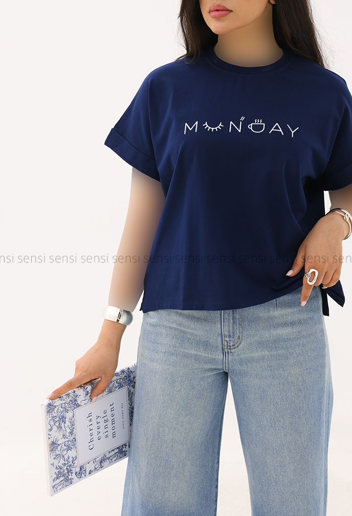 تیشرت آستین دوبل MONDAYکد1006264